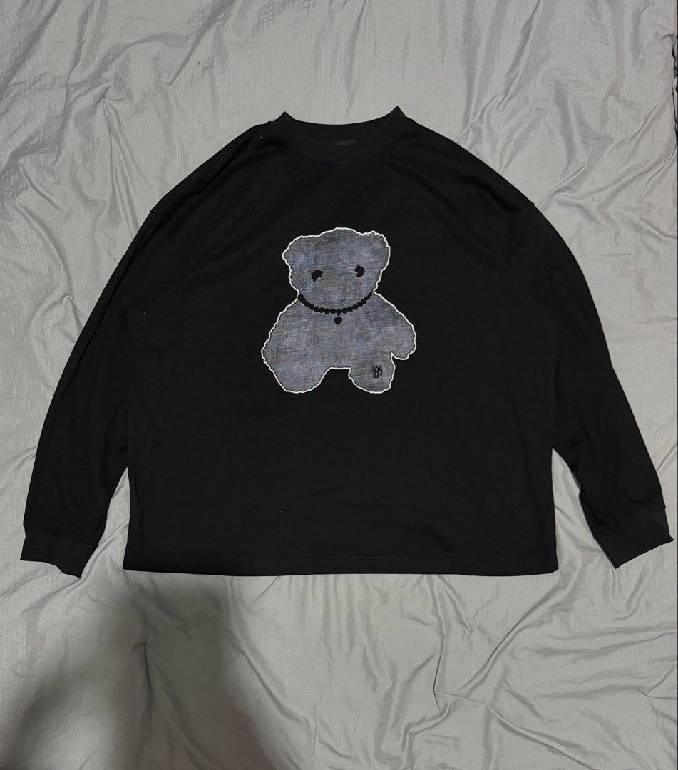 Welldone teddy bear (Category: Hoodies) located in Manila. Submitted by thra_shirts (Listing ID 1461427940, Image 1). Description: Welldone teddy bear glow in the dark Small boxy fit W 25/L 26 Excellent condition Authentic .