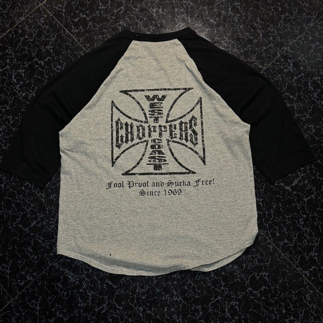 West Coast Choppers Raglan (Category: Tshirts & Polo Shirts ) located in Ozamiz City. Submitted by vanouy (Listing ID 1461514390, Image 1). Description: Cut tags.