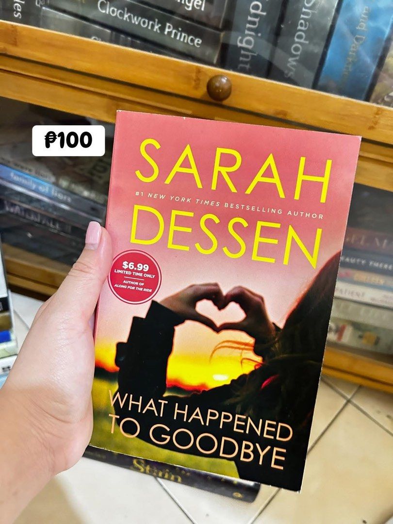 What Happened to Goodbye by Sarah Dessen (Category: Storybooks) located in Santa Maria. Submitted by looksbylou (Listing ID 1461520809, Image 1). Description: - Sarah Dessen's 'What Happened to Goodbye' - New York Times bestselling author - Contemporary fiction genre - Great read for fans of the genre - Price: P100 -Meet ups at Sta Maria, Bulacan. SM North or Trinoma by schedule but payment first. -Shipping via J&T or Lalamove.