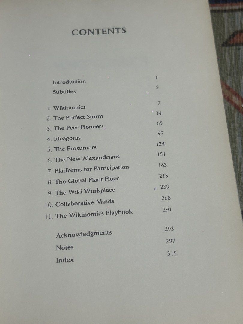 Wikinomics: How Mass Collaboration Changes Everything by Don Tapscott (Category: Storybooks) located in Paranaque City. Submitted by svrdr (Listing ID 1461515892, Image 3). Description: Wikinomics: How Mass Collaboration Changes Everything — Don Tapscott (bestselling author and CEO of the Tapscott Group) and Anthony D. Williams Built from a $9 million research project, this book was the best-selling management book of 2007 and coined the term "wi