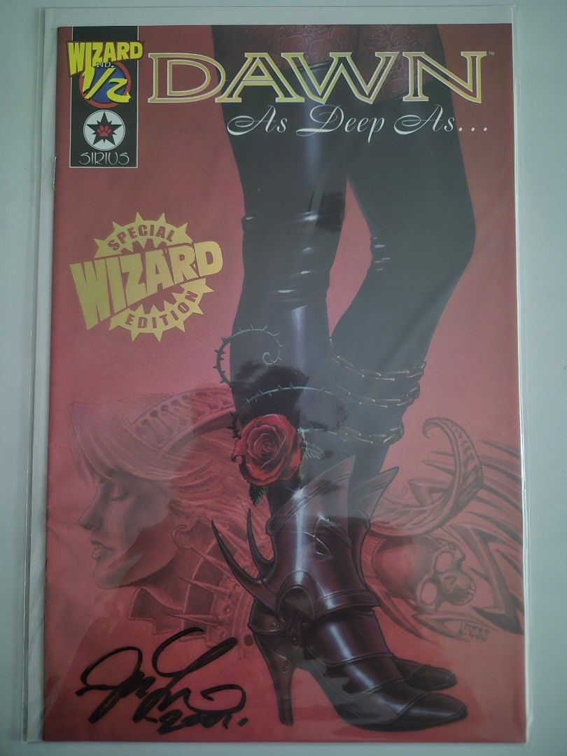 Wizard 1/2 Special Edition/Comics Exclusive Set 1 with COA (Category: Comics & Manga) located in Muntinlupa City. Submitted by royalstar-4914 (Listing ID 1461411758, Image 3). Description: Wizard 1/2 Special Edition/Comics Exclusive Set 1 with Certificates of Authenticity 1) Wizard 1/2 - Spider-man Unlimited - Wizard mail-away Exclusive - Amazing Fantasy No.15 cover homage - With Certificate of Authenticity 2) Wizard 1/2 - Dawn: As Deep As - Wiza