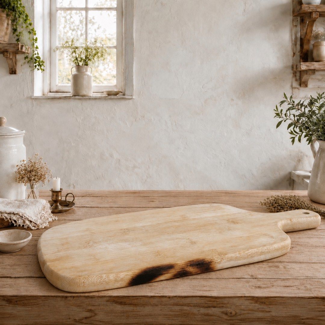 Wooden SALTER Serving/Cutting Board (Category: Other Kitchenware & Tableware) located in Quezon City. Submitted by handpickedecors (Listing ID 1461528227, Image 2). Description: Wooden SALTER Serving/Cutting Board 220.00 Size: 17.5”H x 7.5”L *sign of usage.