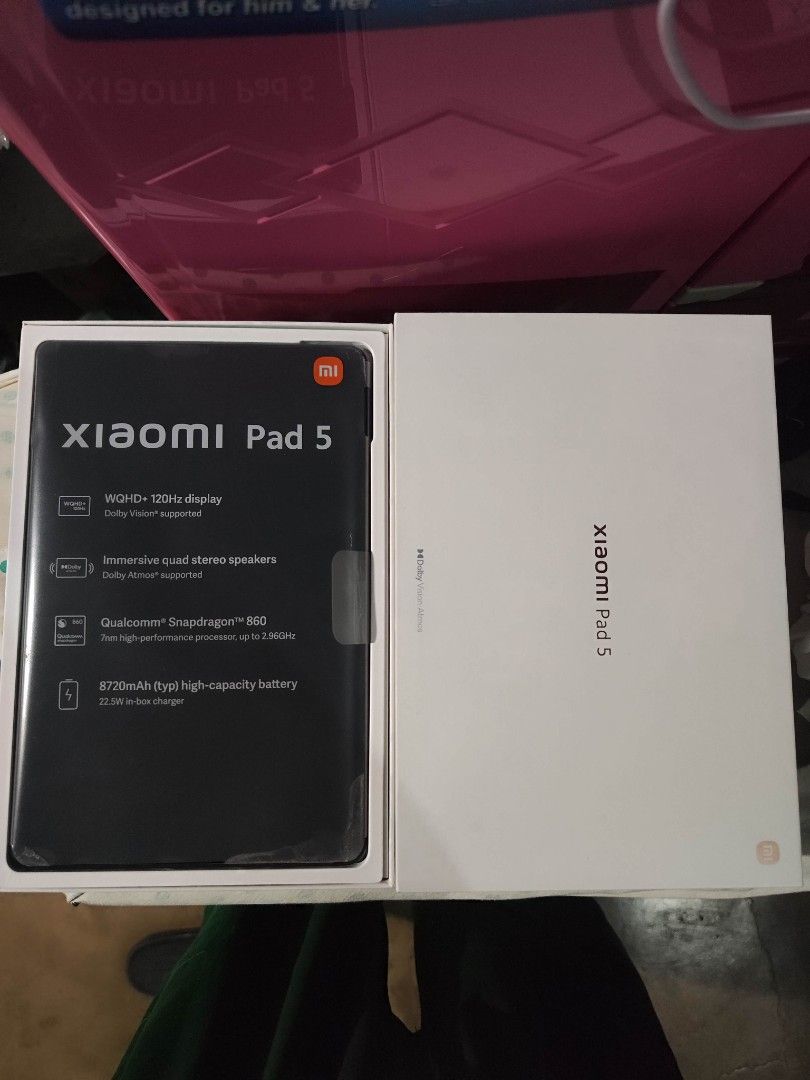 Xiaomi Pad 5 256gb (Category: Android) located in Manila. Submitted by olxph_331427343 (Listing ID 1461473200, Image 1). Description: -For Sale Xiaomi Pad 5, 6 256gb variant -Makinis at super smooth, hindi man gaano nagamit nakastock lang -comes with box, original charger and jelly case -never been reset -only issue tempered glass need to replace -For Inquiries call or text 09495856472 or pm me on messenger @ Jovan Peco.