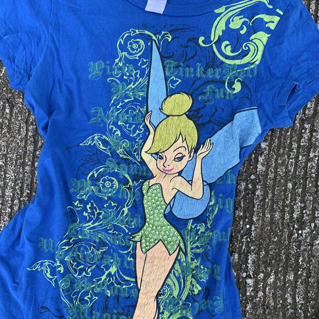 Y2k Disney Fairy Tops (Category: Shirts) located in Manila. Submitted by _thrift.clothes._ (Listing ID 1461342922, Image 2). Description: Size:Small S:15 L:24.