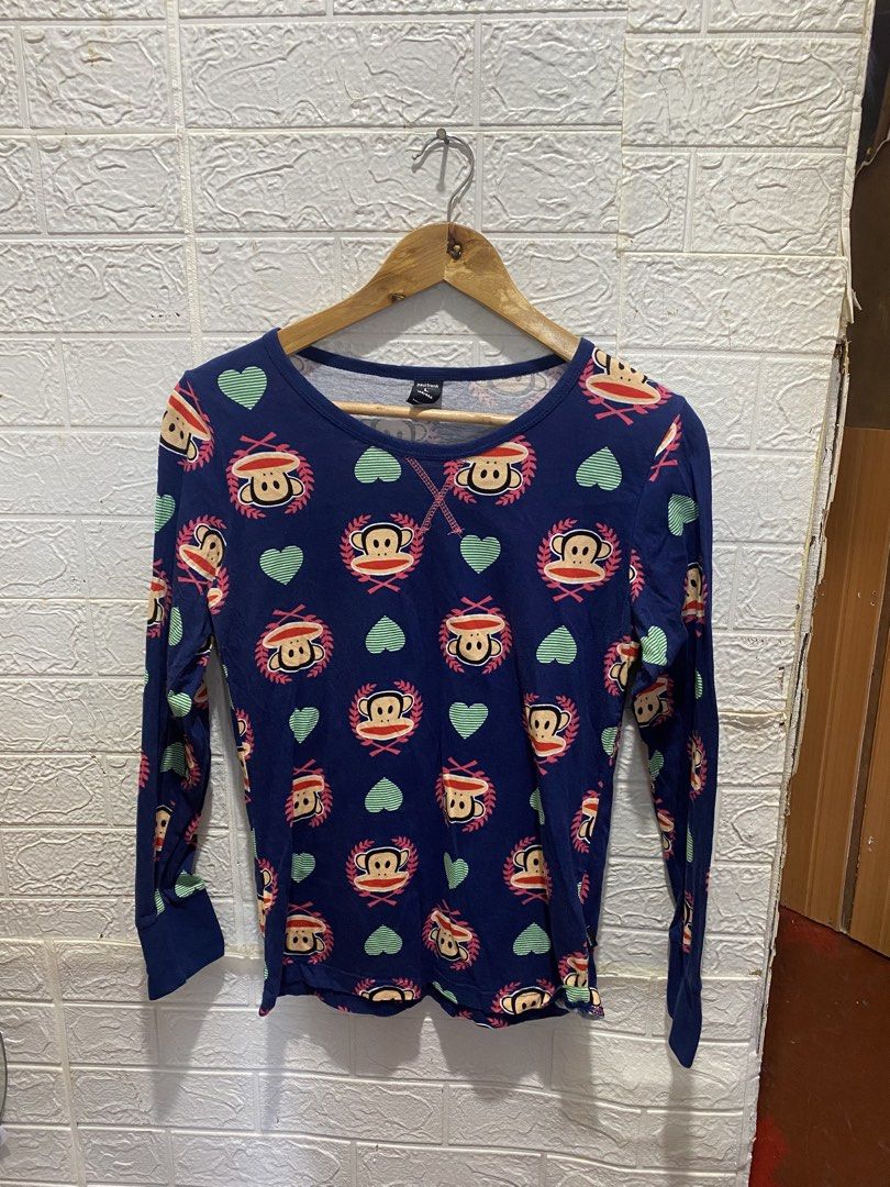 Y2K Paul Frank AOP Long Sleeve (Category: Longsleeves) located in Surigao. Submitted by vintureph.co (Listing ID 1461363357, Image 1). Description: size s.