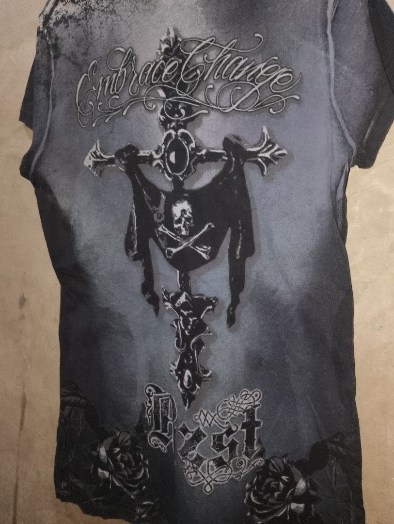 Y2k Rest Gothic Tshirt (Category: Shirts) located in Carmen. Submitted by fukqueazz (Listing ID 1461542539, Image 3). Description: Size M Good Condition No Issues Complete Tags 📍Cebu JnT Express Mop:Gcash.