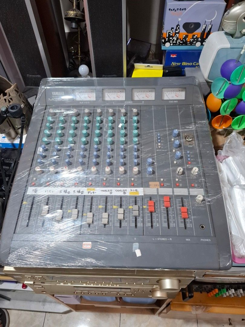 Yamaha MC803 Mixing Console (Category: Other Audio Equipment) located in Santa Rosa. Submitted by echojapansurplus_01 (Listing ID 1461381907, Image 1). Description: - Yamaha MC803 mixing console - Multiple channels with faders and knobs - Features VU meters - Wrapped in protective plastic - Perfect for various audio setups 110v from japan. tested working. visit nalang po sa page para makifa ang video. Echo japan surplus..