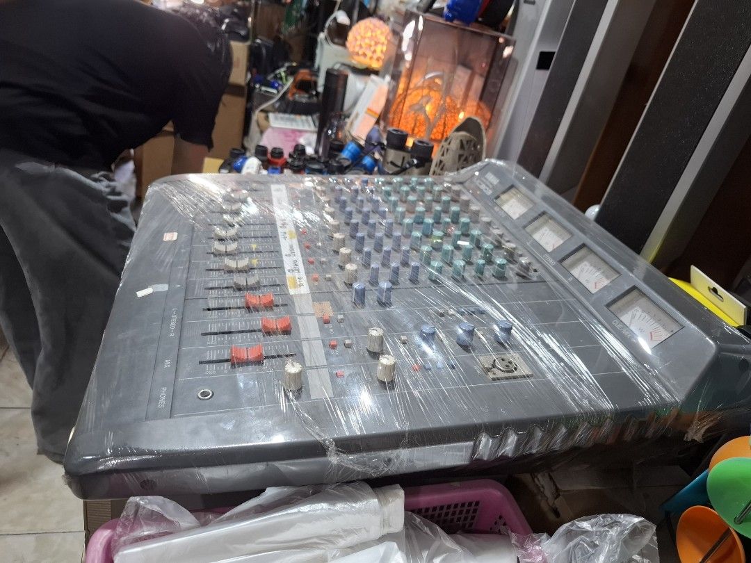 Yamaha MC803 Mixing Console (Category: Other Audio Equipment) located in Santa Rosa. Submitted by echojapansurplus_01 (Listing ID 1461381907, Image 2). Description: - Yamaha MC803 mixing console - Multiple channels with faders and knobs - Features VU meters - Wrapped in protective plastic - Perfect for various audio setups 110v from japan. tested working. visit nalang po sa page para makifa ang video. Echo japan surplus..