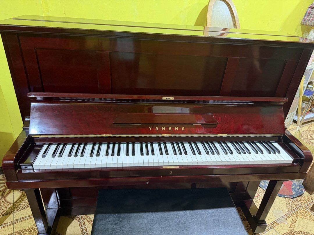Yamaha U2 Upright Piano (Category: Musical Instruments) located in Manila. Submitted by stephannie_marie.cloud (Listing ID 1461338097, Image 1). Description: 🎹 FOR SALE: Yamaha U2 Upright Piano ✨ Yamaha U2 Upright Piano ✔️ Functional and in good playing condition ✔️ All keys are working ✔️ Has two pedals ✔️ With piano seat ✔️ Perfect for beginners, students, teachers, home practice, or professional players Reason for Selling: Need funds 📍 Locat