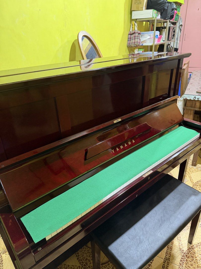 Yamaha U2 Upright Piano (Category: Musical Instruments) located in Manila. Submitted by stephannie_marie.cloud (Listing ID 1461338097, Image 2). Description: 🎹 FOR SALE: Yamaha U2 Upright Piano ✨ Yamaha U2 Upright Piano ✔️ Functional and in good playing condition ✔️ All keys are working ✔️ Has two pedals ✔️ With piano seat ✔️ Perfect for beginners, students, teachers, home practice, or professional players Reason for Selling: Need funds 📍 Locat