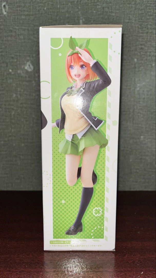 Yotsuba Nakano - Quintessential Quintuplets (Category: Designer & Blind Box Toys) located in Cavite. Submitted by gabrielsell.10 (Listing ID 1461475454, Image 2). Description: Rfs: decluttering Back in Box Used for display only No issue Shipping handle by buyer.