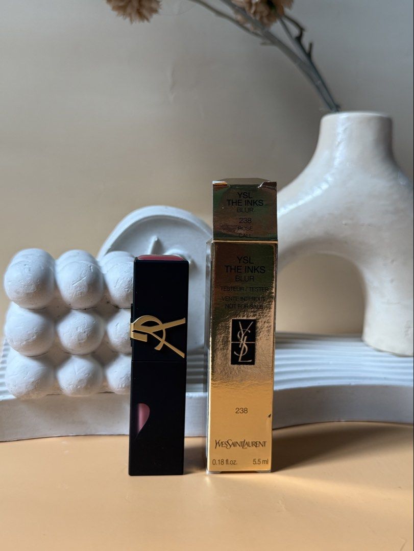 YSL The Inks Blur in 238 Rose Call (Category: Makeup) located in Taytay. Submitted by betterthanbare (Listing ID 1461491408, Image 1). Description: Brand new Tester (Full Presentation) ❗️PAKIBASA BAGO MAG MINE PLS❗️ ✅ STRICTLY 1-2 DAYS RESERVATION ONLY ✅all prices are firm. Low ballers will not be entertained ✅all items are on hand and 100% guranteed authentic WHEN IN DOUBT DONT BUY ✅bawal sa super selan! Some boxes are deformed IF MAARTE SA MALL