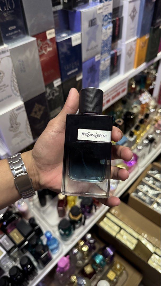 YSL Y EDP 100ml (Category: Fragrance & Deodorants) located in Manila. Submitted by r.nicole565 (Listing ID 1461358846, Image 1). Description: -U.S Tester Quality -Brand New with Box -Long Lasting Fragrance (We have Premium Quality Too).