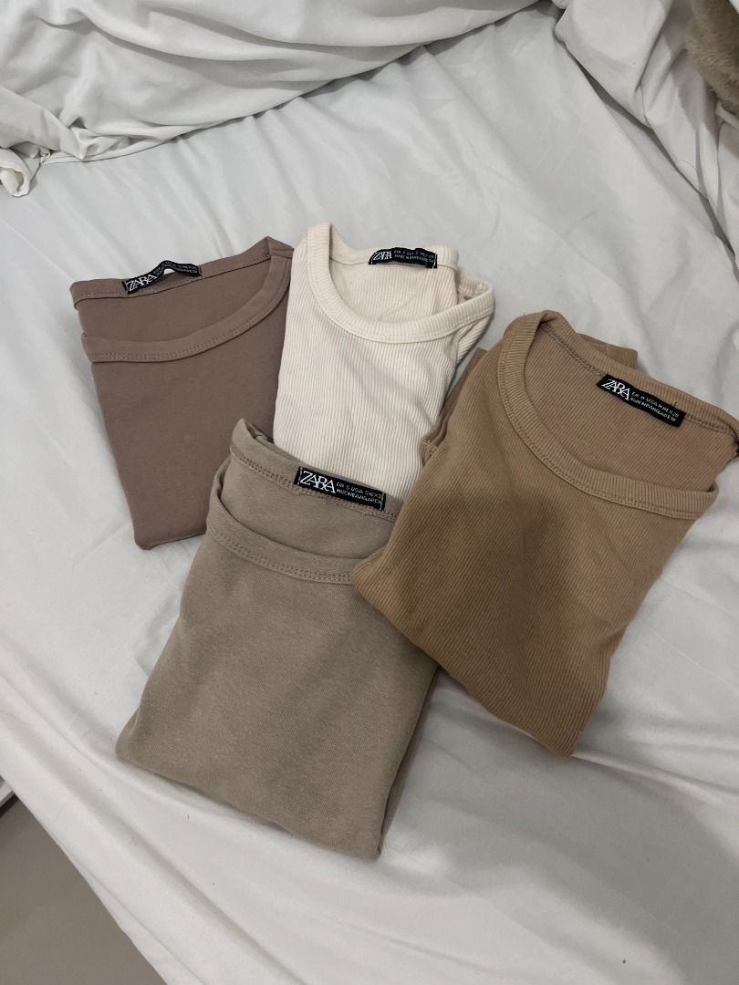 ZARA Croptop (BUNDLE) (Category: Shirts) located in Balanga. Submitted by shopbykk (Listing ID 1461559345, Image 2). Description: Croptop can fit XS-Small .