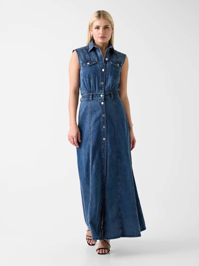 ZARA DENIM DRESS (Category: Dresses) located in Manila. Submitted by vctr15 (Listing ID 1461519915, Image 2). Description: .