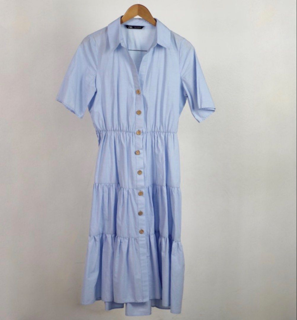 Zara Dress (Category: Dresses) located in Olongapo. Submitted by aemax.cgtrading (Listing ID 1460594236, Image 1). Description: Free Belt Size on label is XS, but can fit S Im Small in zara dresses, btw..