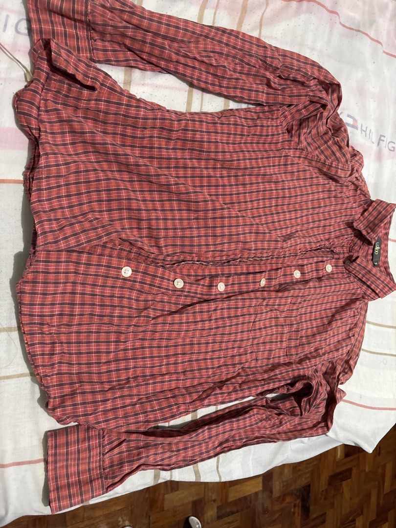 16x20 red checkered polo (Category: Others Tops) located in Manila. Submitted by vintageaccessories (Listing ID 1461721952, Image 2). Description: .