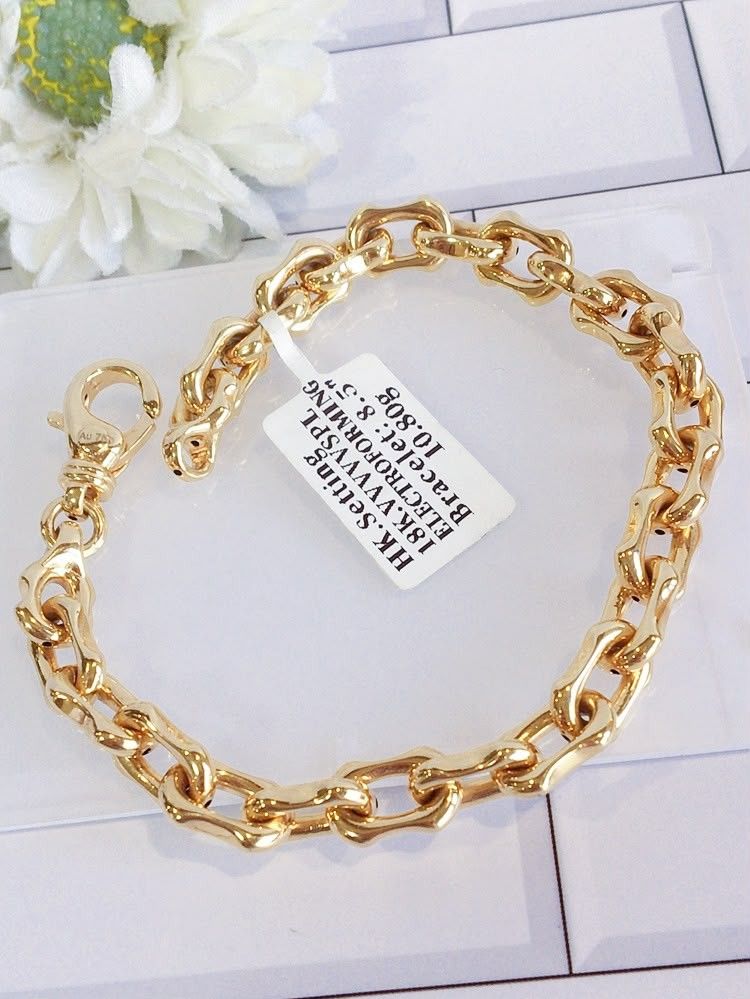 18k yg pawnable ef bracelet hk setting (Category: Bracelets) located in Manila. Submitted by luxesparks (Listing ID 1461579133, Image 3). Description: .