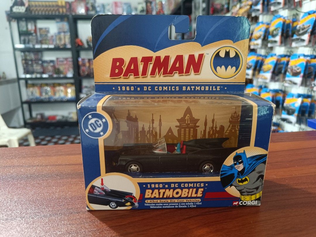 1960's DC Comics Batmobile (Category: Vehicle & Diecast Models) located in Santa Ana. Submitted by smoothgotgame (Listing ID 1461748487, Image 1). Description: .