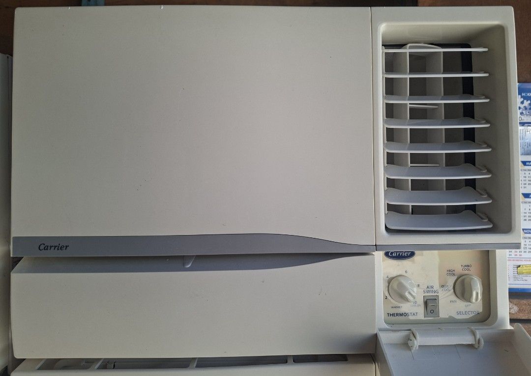1HP CARRIER ICOOL SERIES WINDOW TYPE (Category: Air Conditioning and Heating) located in Manila. Submitted by allan.03 (Listing ID 1461593480, Image 2). Description: 1HP CARRIER ICOOL SERIES (INVERTER GRADE ) ☑️99% Smooth/ Good as new ☑️Very cool ☑️No issue ☑️No repair ☑️Slightly used ☑️Plug and play ☑️Ready to use ☑️ Newly cleaned ☑️Test before you pay ☑️We offer COD 🛵 FREE DELIVERY 🛵 ♥️Message is the key♥️.