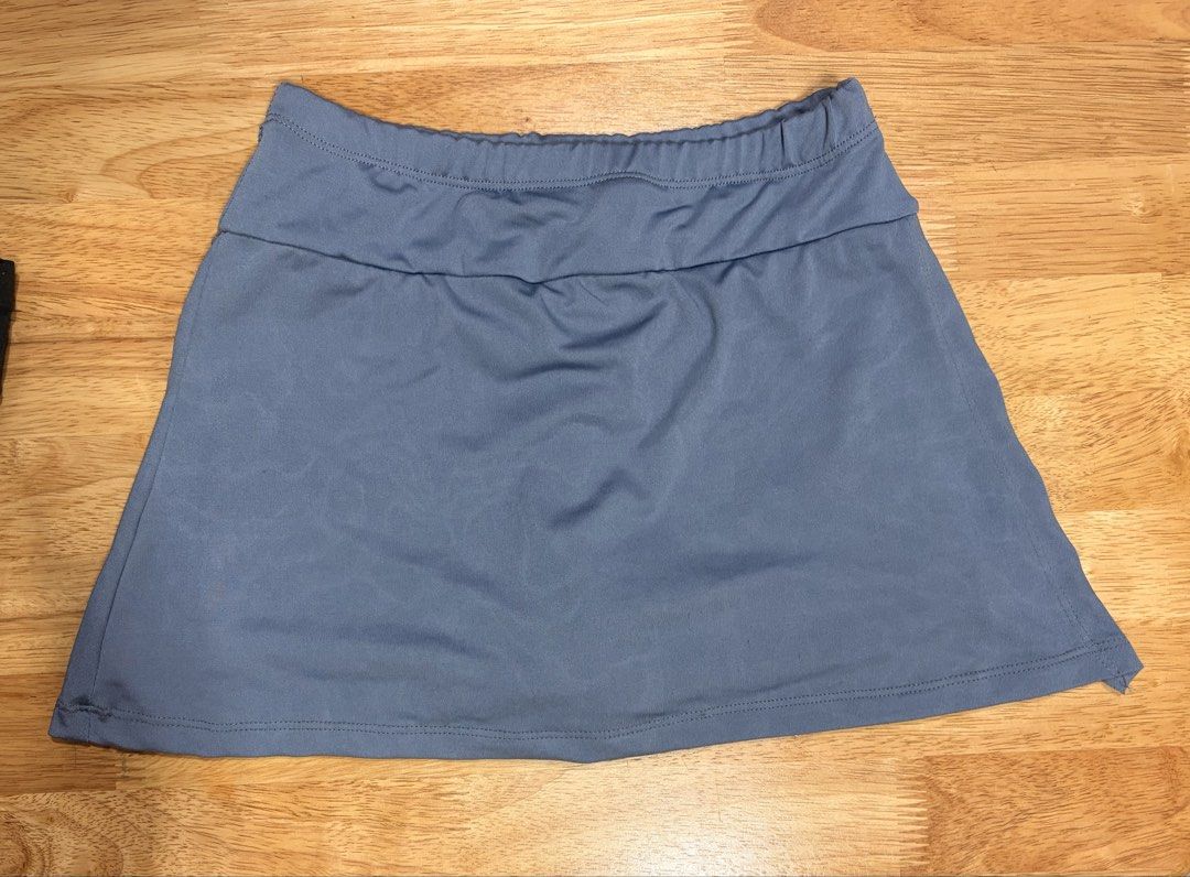2 for 150 Athletic Skorts - Blue and Black (Category: Skirts) located in Quezon City. Submitted by xiiaze (Listing ID 1461675834, Image 2). Description: - Two athletic skorts available: Light Blue and Black. - Features a comfortable elastic waistband perfect for XS-S - Stylish wrap-around skirt design. - Versatile: Ideal for sports activities or everyday casual wear. - Made with breathable material for maximum comfort..