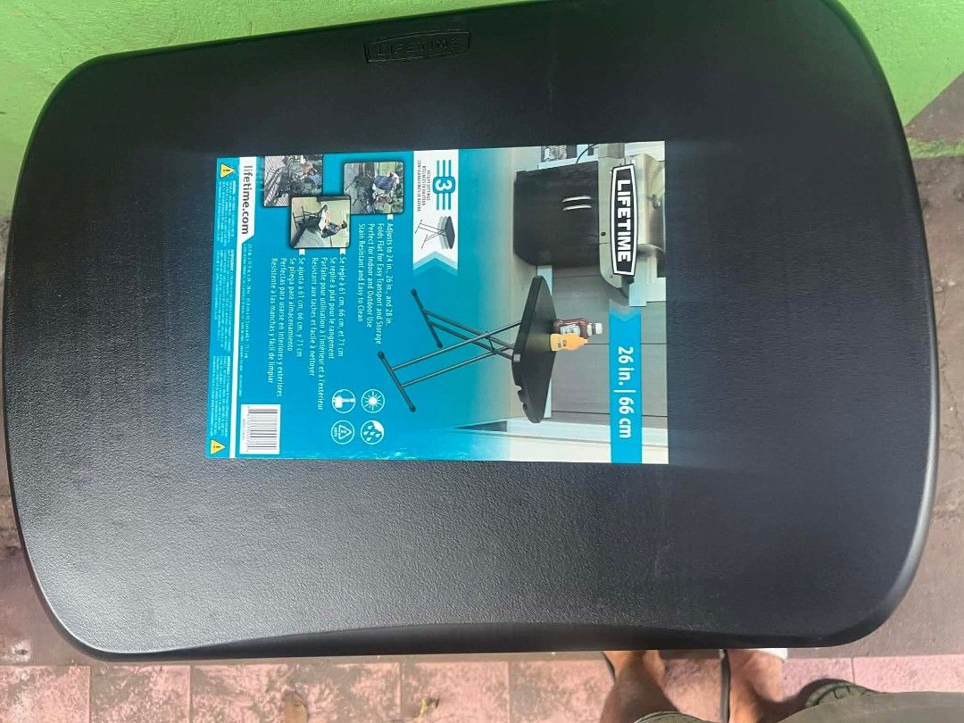 2ft lifetime table (Category: Tables & Sets) located in Manila. Submitted by dolorchris69891 (Listing ID 1461632791, Image 3). Description: 2ft lifetime table.