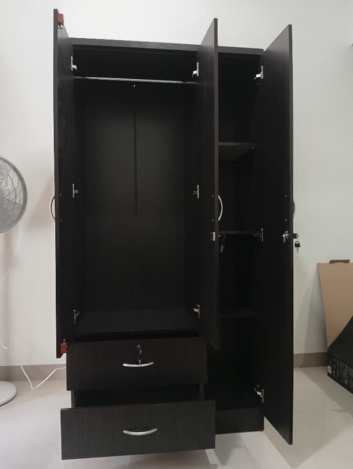 3 DOORS CABINET (Category: Shelves, Cabinets & Racks) located in Manila. Submitted by maricel_10dorado (Listing ID 1461696596, Image 1). Description: Brand new item On hand stock Free assembly Ready to deliver Accept Bulk orders Cash on delivery Pm for past transaction 639649452374.