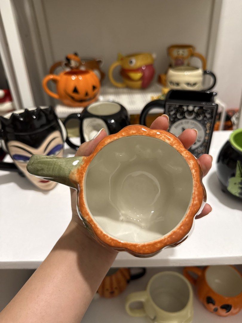 3D Halloween Pumpkin Mug (Category: Coffee & Tea Tableware) located in Quezon City. Submitted by fragilebabies (Listing ID 1461580154, Image 3). Description: For Sale Mall PullOut 3D Mug!!! Disclaimer: Please be reminded that these mugs are mall pull-out items. Minor imperfections such as small chips, slight paint chips, crazing (fine hairlines), and other minor marks may be present and are considered normal for mall pull-out items. That said, mo