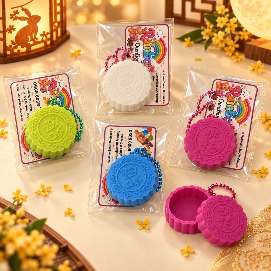 3D KEYCHAINS (Category: Handmade Craft) located in Singapore. Submitted by rina.sofani (Listing ID 1460060003, Image 7). Description: 🎁 CUSTOM 3D KEYCHAINS – PERFECT EVENT DOOR GIFTS! 🎁 Looking for a unique, affordable and personalised door gift for your next event? ❤️ ✨ Personalised with names ✨ Custom colours available ✨ 3D printed design ✨ Suitable for staff & guests ✨ Bulk orders welcome ✨ Perfect for conferences & company events ✨ Schools 