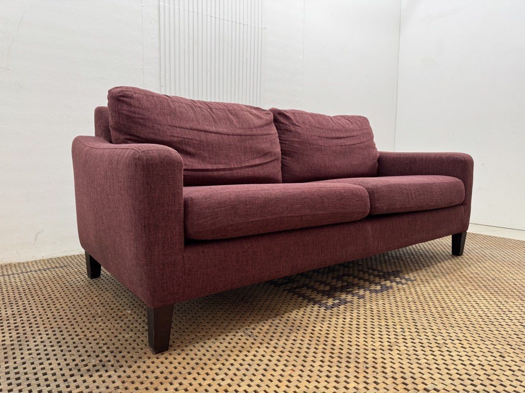 4 seater sofa (Category: Sofas) located in Quezon City. Submitted by matetdevis13 (Listing ID 1461794110, Image 3). Description: Modern Fabric 4-Seater Loveseat – Cozy & Stylish Price: 12,500 L70.5 x W32 x H31/17 In good condition Code MJS50-MJ432.