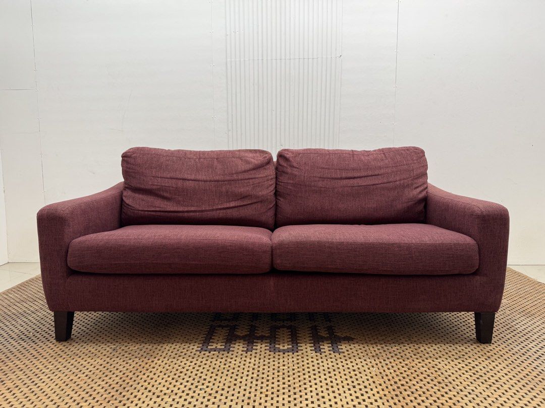 4 seater sofa (Category: Sofas) located in Quezon City. Submitted by matetdevis13 (Listing ID 1461794110, Image 1). Description: Modern Fabric 4-Seater Loveseat – Cozy & Stylish Price: 12,500 L70.5 x W32 x H31/17 In good condition Code MJS50-MJ432.