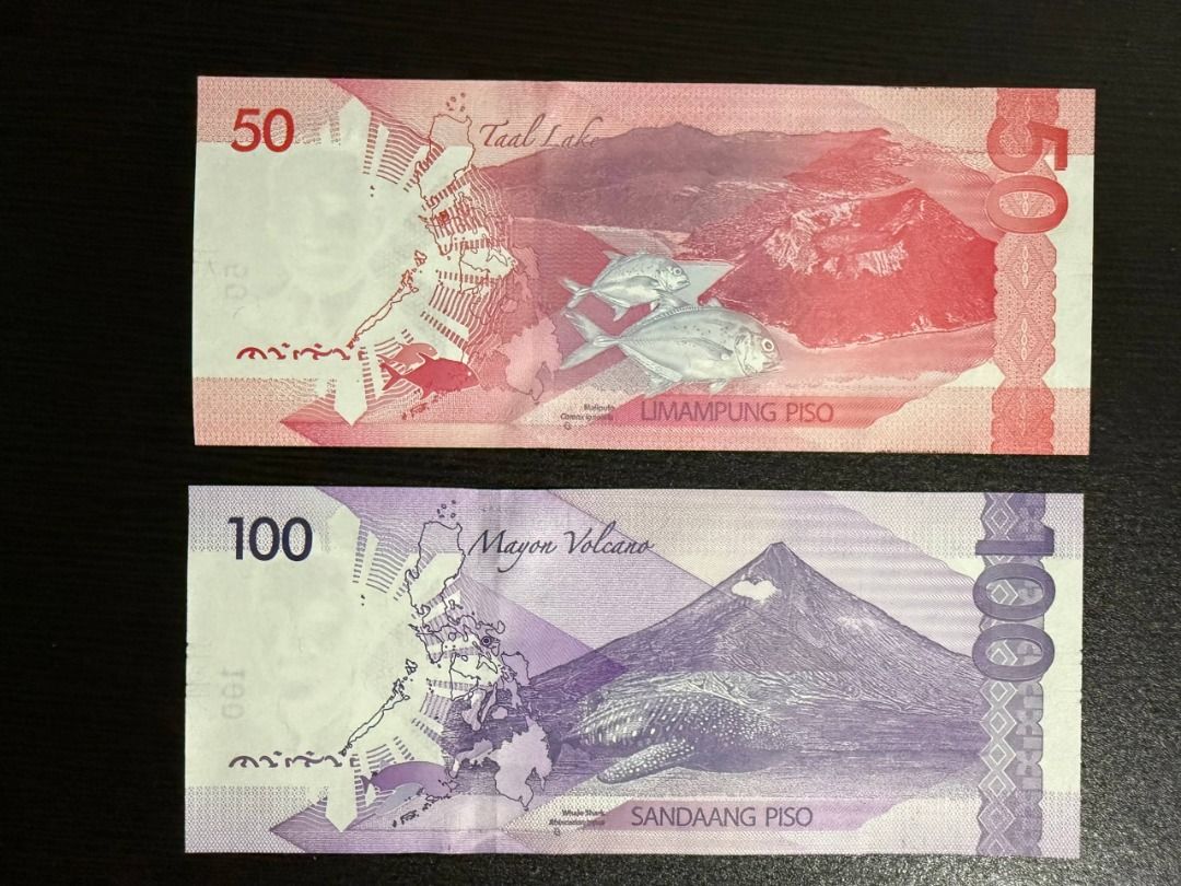 50 100 peso 444444 222222 Solid 4 Solid 2 Serial Uncirculated Crisp Banknote Collection Lucky Solid Digits Six NGC Series (Category: Currency) located in Manila. Submitted by acadshead1 (Listing ID 1461742151, Image 2). Description: Philippine 50 Piso and 100 Piso Banknote NGC Serial Number: QL444444, AV222222 Condition: Uncirculated PRICE: 999 + 150 pesos shipping fee via J&T Express - ONE SET Buyer can also book Grab or Lalamove at his or her o