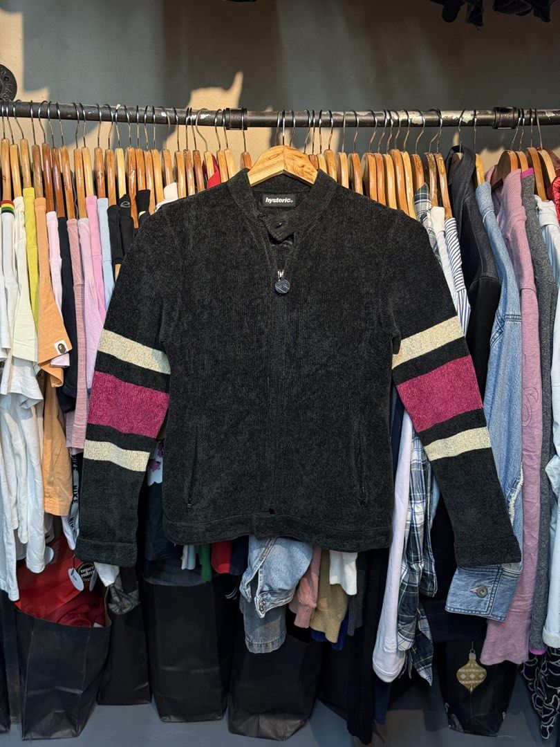 90's Hysteric Glamour jacket (Category: Coats, Jackets and Outerwear) located in Legazpi City. Submitted by deadthrift (Listing ID 1461729473, Image 3). Description: dimensions: 16width | 23length minor issue on last photo.