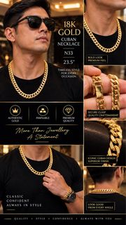 💯% GOLD NECKLACE Collection item 2