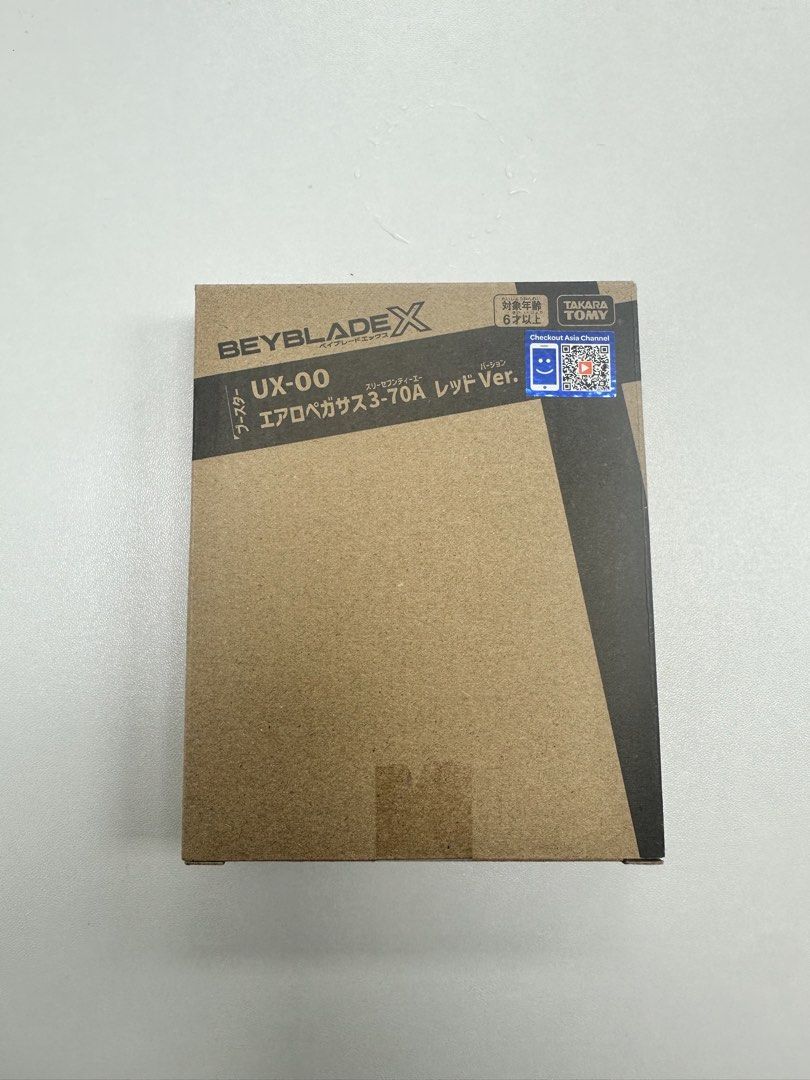 ［現貨］爆旋陀螺 X Beyblade X 空力天馬 全新港版有Code （分類：動作及對戰玩具）位於 Hong Kong。 由 livefastdielit 提交（商品編號 1461578011，圖片 1）。簡介： - 全新未拆 - 港版有Code - 葵芳/青衣即日交收 - 順豐到付-$30。