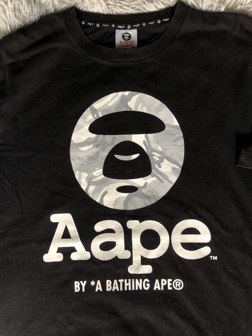 Aape By A Bathing Ape Tshirt (Category: Tshirts & Polo Shirts ) located in Bacoor. Submitted by thrift2dy (Listing ID 1461773501, Image 3). Description: Dimes : Width 19 Length 27 ⚫️ No Issue ⚫️Best Fit large to xl ⚫️Xl On Tag ₱650💵 PM FOR MORE DETAILS!.