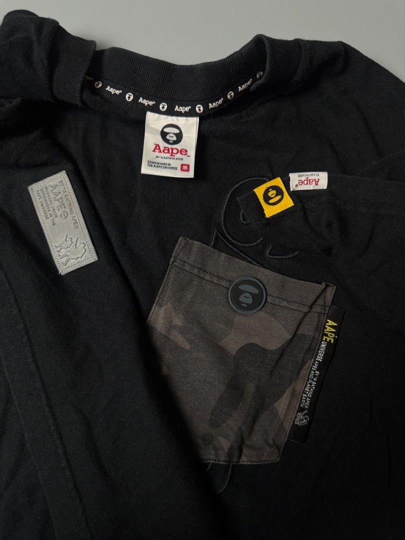 AAPE POCKET TEE (Category: Tshirts & Polo Shirts ) located in San Pedro. Submitted by jv_aman_ (Listing ID 1461767164, Image 3). Description: .