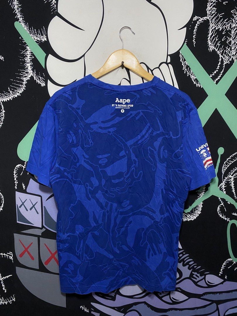 AAPE SHIRT 💙 (Category: Tshirts & Polo Shirts ) located in Tabaco. Submitted by goodyshit.9 (Listing ID 1461740017, Image 1). Description: AAPE SHIRT 💙 EXCELLENT CONDITION✅ NO ISSUE📌 FRESH FROM BALE KAYA MEDYO GUSOT👌 COLOR RATE 9.8/10 22/28 .