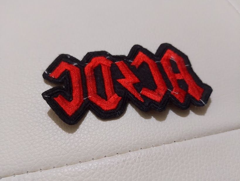 ACDC Band Logo Embroidered Patch (Category: Tshirts & Polo Shirts ) located in Quezon City. Submitted by susmaryosep1 (Listing ID 1461614789, Image 3). Description: - Cool ACDC patch for jackets or bags. - Features the classic ACDC logo in red and black. - Easy to sew on. - Ideal for any rock music fan. - Show your love for the band! 150.