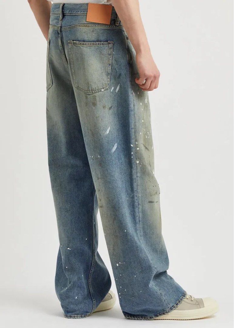 Acne Studios 1981 Paint Splatter Jeans (Category: Jeans) located in Quezon City. Submitted by victimofthecrime (Listing ID 1461746407, Image 3). Description: Waist 30 Length 41.