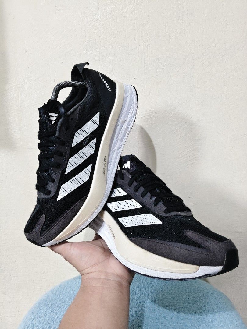 Adidas adizero (Category: Sneakers) located in Mandaue City. Submitted by prekfinds (Listing ID 1461721900, Image 3). Description: Adizero Boston 11 Excellentcondition Size:10Us, 44Eu Solid at ang gaan sa paa Ganda pa nang outsole No major flaws.