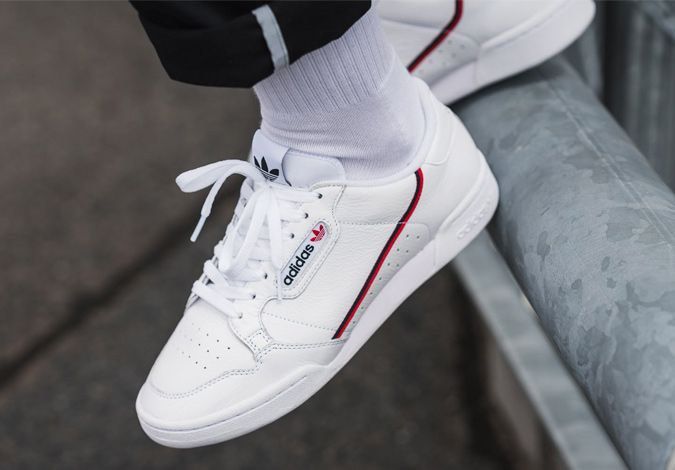 adidas Continental 80 Cloud White Size 8, 9, and 10 (Category: Casual Shoes) located in Manila. Submitted by nikkoe (Listing ID 1461571244, Image 3). Description: Authentic Brand new Complete with box and tags Available sizes: US 8 US 9 US 10 Meetups in BGC or shipping via LBC .