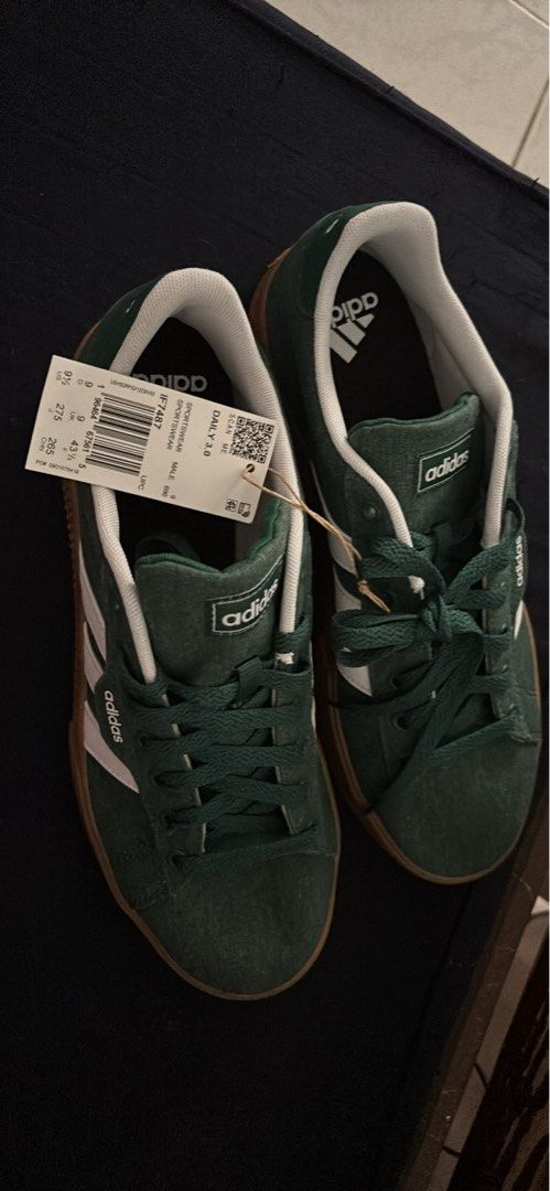 Adidas Daily 3.0 Green (Category: Sneakers) located in Las Pinas. Submitted by lmm27 (Listing ID 1461612385, Image 1). Description: - Brand new Adidas Daily 3.0 sneakers - Color: Dark Green - US Men Size 9.5 - No shoe box included - Bought from US.