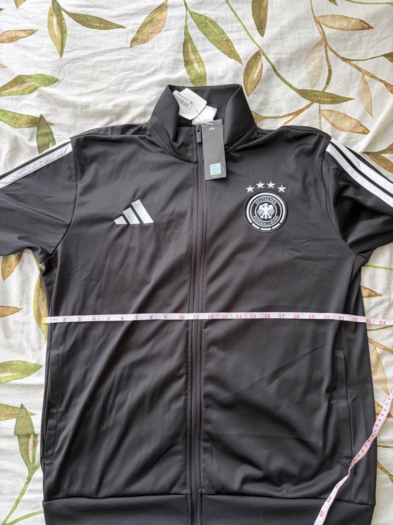 Adidas Germany WorldCup 26 Track Jacket (Category: Coats, Jackets and Outerwear) located in Manila. Submitted by 1vktry (Listing ID 1461600673, Image 3). Description: - Bought from the US - Length: 28 Inches - Width: 22 Inches - Brand New - Can only do delivery by lalamove.