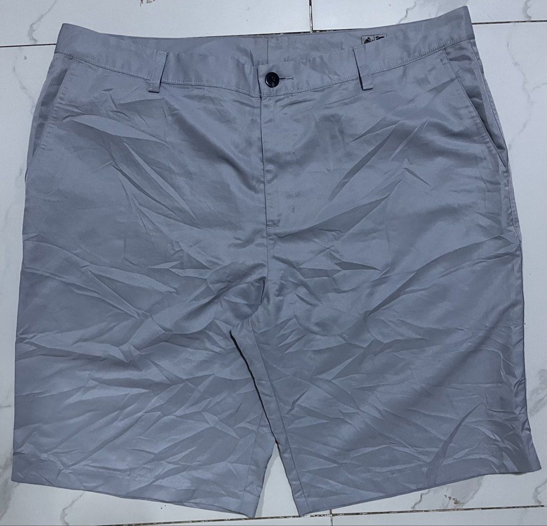 Adidas Golf Shorts (Category: Shorts) located in General Santos City (Dadiangas). Submitted by angelahlim122001 (Listing ID 1461592112, Image 2). Description: ADIDAS GOLF SHORT⛳️🏌️‍♂️ Waist 37-38 Length 21 Hips 23 Thigh 14 Leg Hole 12 - ClimaLite material for breathability - Ideal for golf or everyday wear - Button-closure pocket on left leg - Two button-closure pockets on the back 📍Apopong, General Santos City. (MINDANAO) 9500.