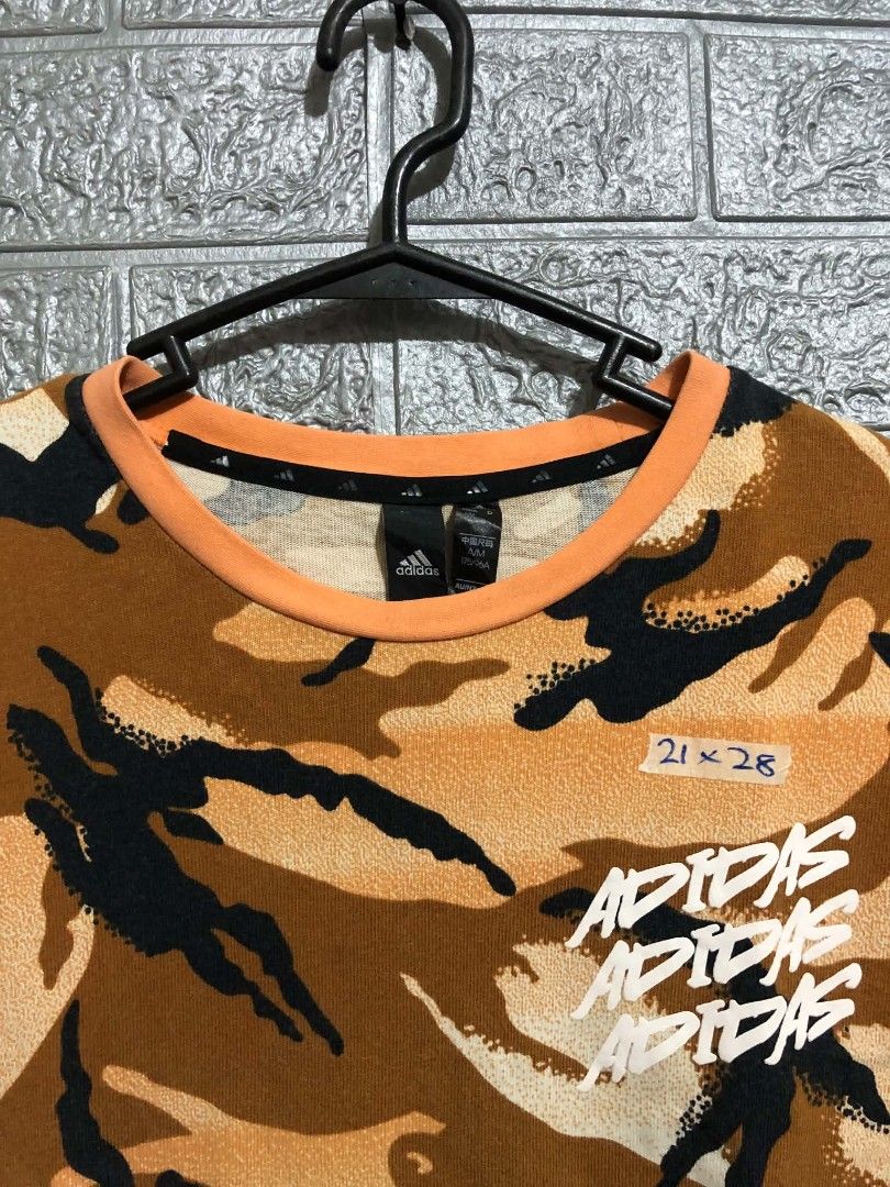 Adidas Multi Logo Camouflage Shirt (Category: Tshirts & Polo Shirts ) located in Manila. Submitted by wildshark-33d3 (Listing ID 1461771212, Image 3). Description: Authentic Excellent condition No issue.