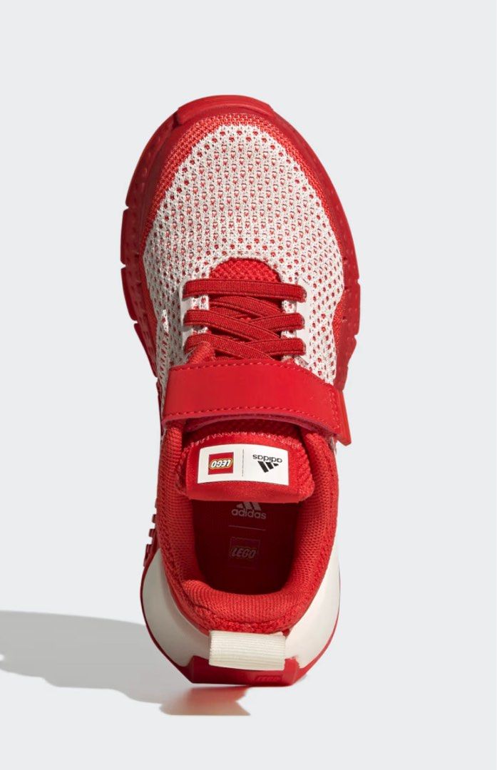 Adidas X LEGO Shoes (Category: Babies & Kids Fashion) located in Paranaque City. Submitted by nurseviiij60533 (Listing ID 1461620188, Image 3). Description: ADIDAS x LEGO shoes Brick inspired Color:Red / White bricks Size: US: 12 1/2K / UK 12 / 18.3 cm Good condition and lightly used, needs cleaning to freshen it up. Comes with the original Adidas x Lego box.