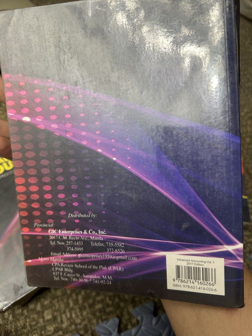 Advanced Accounting Vol 1 & 2 by Guerrero & Peralta (2017) (Category: Textbooks) located in Antipolo. Submitted by louismanalo (Listing ID 1461690959, Image 3). Description: - Advanced Accounting Volume 1 & Volume 2 - 2017 Edition by Pedro P. Guerrero and Jose F. Peralta - Covers Principles and Procedural Applications - Perfect for accounting students - Volumes 1-2 - originally bought at national bookstore - 100 each .