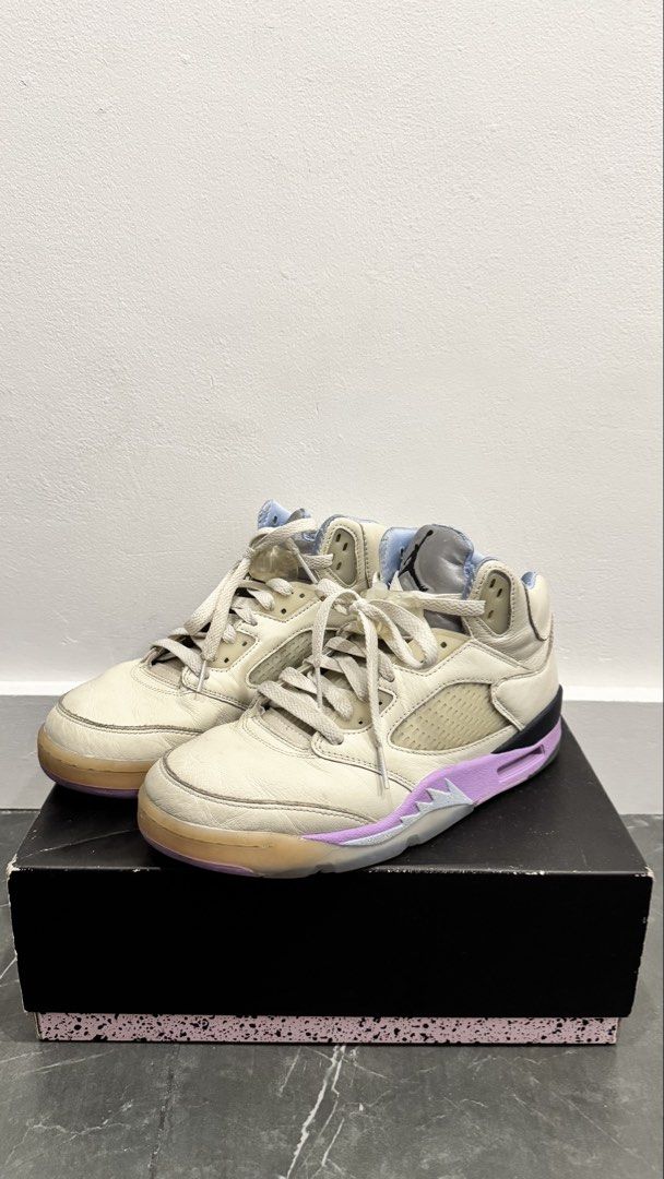 Air Jordan 5 Retro Sail Dj Khaled (Category: Sneakers) located in Pasig City. Submitted by joztselling (Listing ID 1461597528, Image 1). Description: .