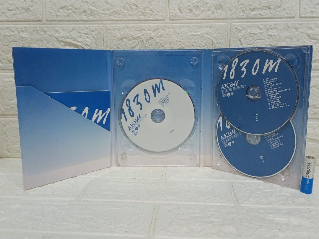 AKB48 1830M CD (Category: CDs & DVDs) located in Quezon City. Submitted by mackylolz (Listing ID 1461658352, Image 3). Description: AKB48 1830M CD Authentic Japan Item 3pcs cd with Lyrics Booklet What you see is what u get Pls see pic for details.